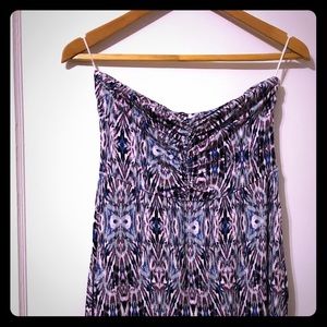 Strapless summer dress